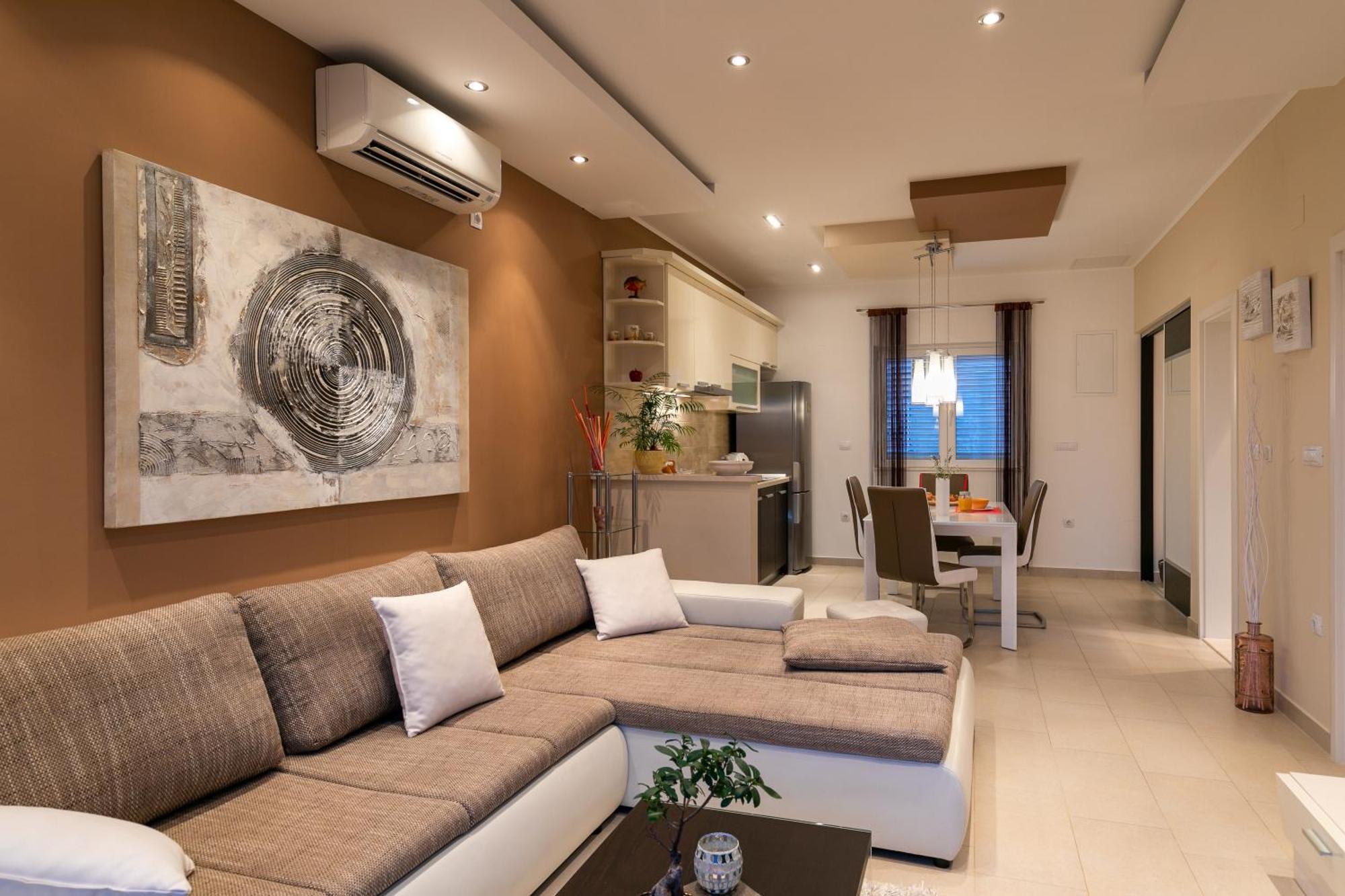 Villa "Amber" Luxury Apartments With A Pool Mlini Pokoj fotografie