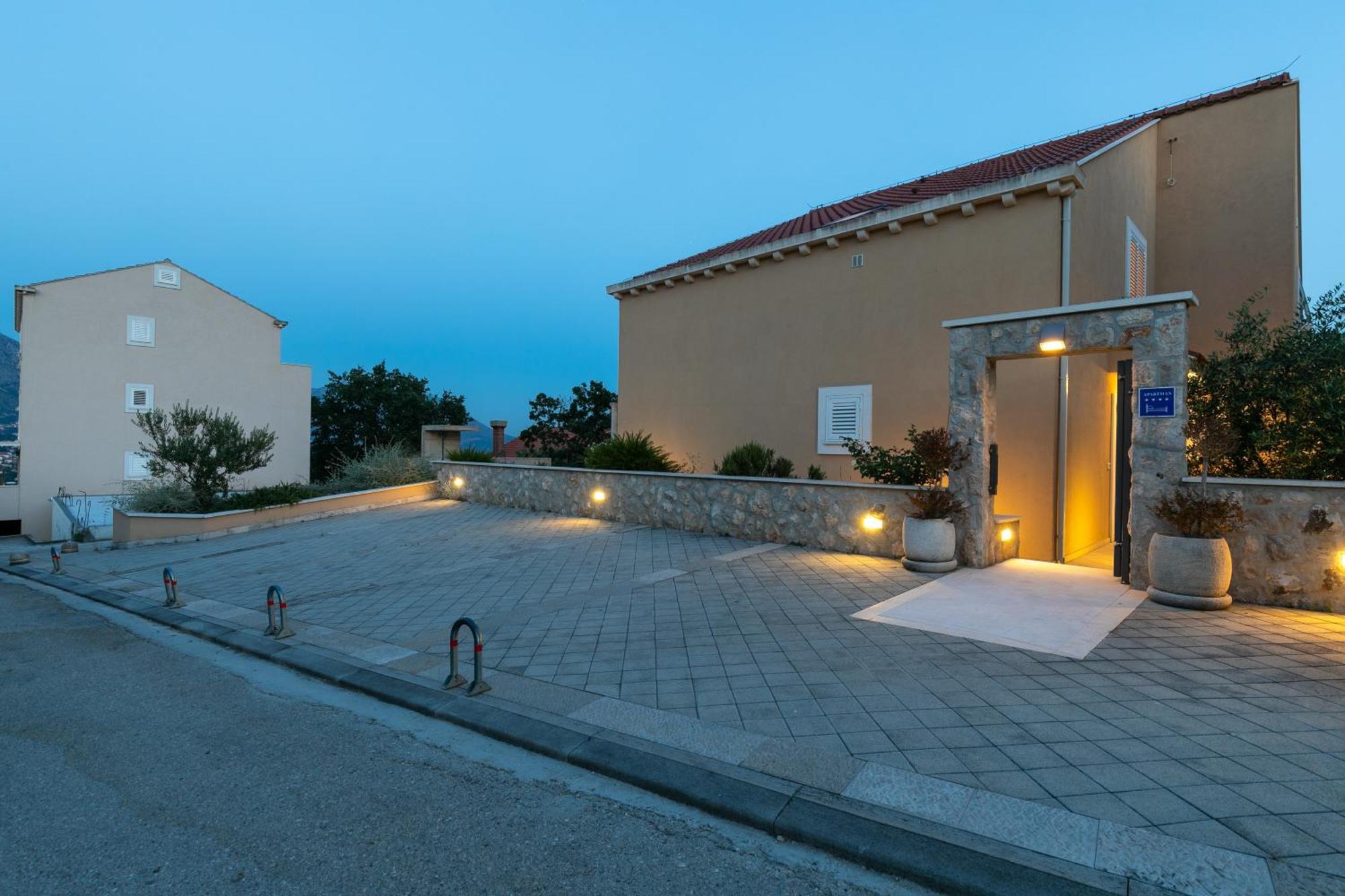 Villa "Amber" Luxury Apartments With A Pool Mlini Pokoj fotografie