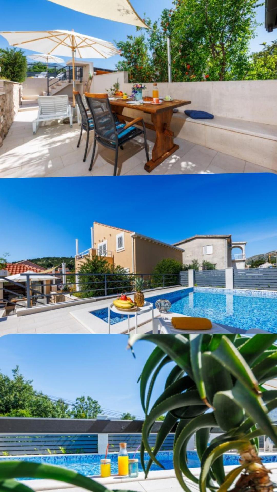 Villa "Amber" Luxury Apartments With A Pool Mlini Pokoj fotografie